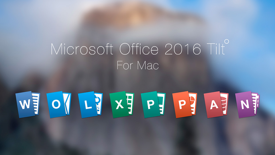 microsoft office icons for mac